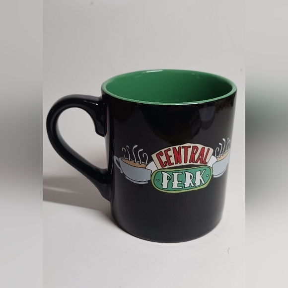 Friends Mugs – Friends Central Perk Ceramic 14oz Black Ceramic Mug - Picture 4 of 6